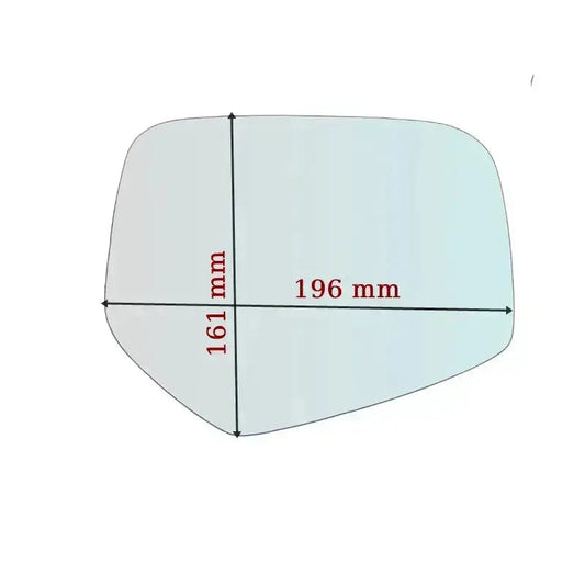 Vitre rétroviseur côté GAUCHE pur Fiat Fullback dal 2004-2015 - MIROIRS-AUTO2004