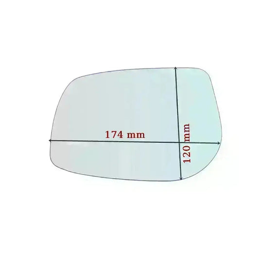 Vitre Miroir Asphérique DROIT pur Toyota Auris I (E15) depuis 2006-2012 - MIROIRS-AUTO2004