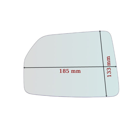 Miroir De Rechange côté DROIT pur Sportage II (JE) depuis 2004-2009 - MIROIRS-AUTO2004