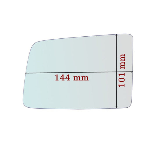 Vitre rétroviseur côté GAUCHE pur Opel Kadett E (T85) depuis 1984-1993 GALLO RETROVISORI