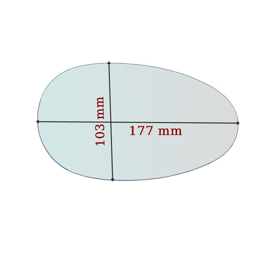 Miroir De Rechange côté GAUCHE pur Rover 75 (RJ) depuis 1999-2004 GALLO RETROVISORI