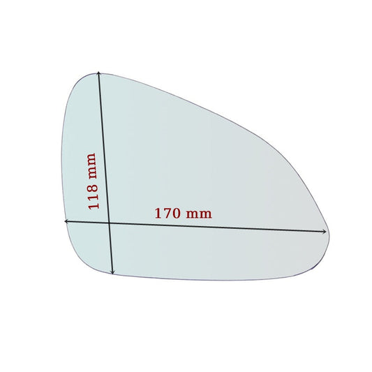 Vitre rétroviseur côté DROIT pur Opel Insignia A (G09) depuis 2008-2017 GALLO RETROVISORI