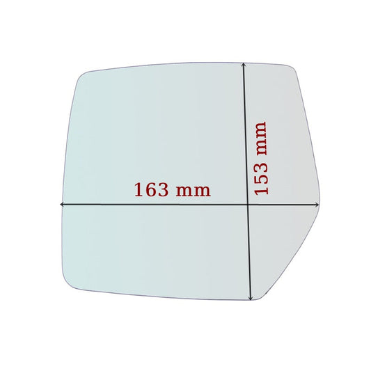 Vitre rétroviseur côté DROIT pur Jeep Cherokee IV (KK) depuis 2008> GALLO RETROVISORI