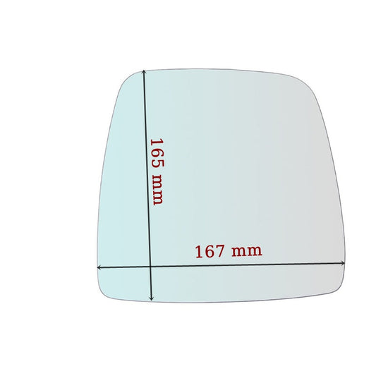 Vitre rétroviseur côté DROIT pur Suzuki Jimny 1998-2006 - www.glass-europa.com