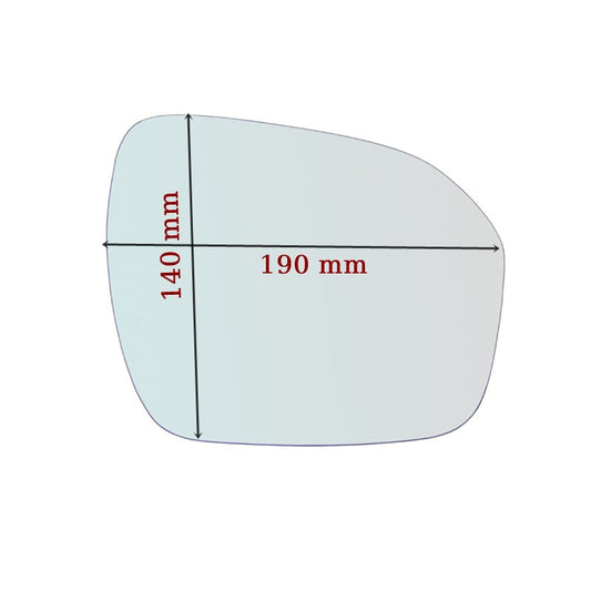 Miroir De Rechange côté DROIT pur L.R Evoque I (L538) depuis 2011-2015 GALLO RETROVISORI