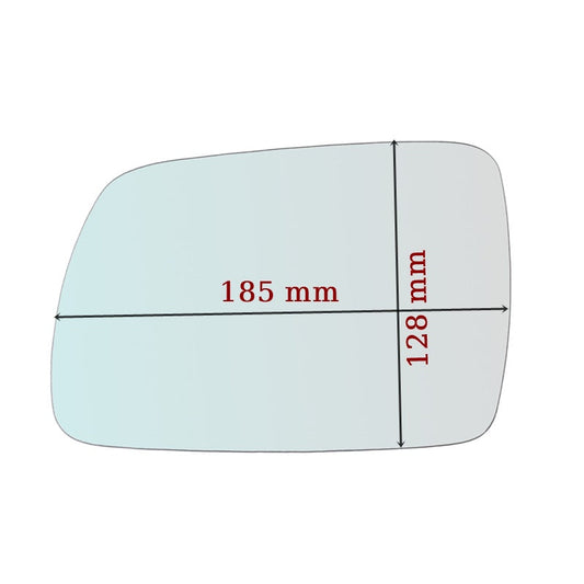 Vitre rétroviseur côté GAUCHE pur Chrysler Voyager II (ES) depuis 1990-1995 GALLO RETROVISORI