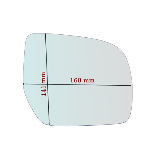 Miroir De Rechange côté DROIT pur Subaru Impreza (GR) 2008-2011 - MIROIRS-AUTO2004