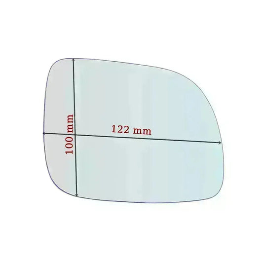 Vitre rétroviseur côté DROIT pur Skoda Octavia I (1U) 1996-2004 - MIROIRS-AUTO2004