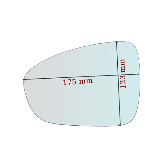 Rétroviseur Thermique DROITE Pur Dacia Jogger (RK) 2021> - www.glass-europa.com