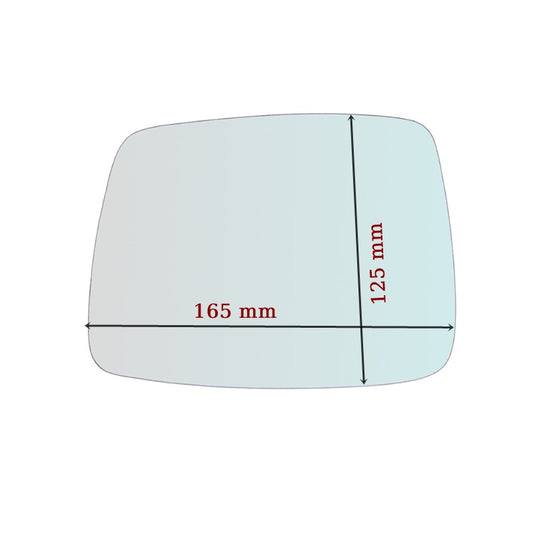 Miroir De Rechange côté DROIT pur Nissan X-Trail depuis 2001-2006 - MIROIRS-AUTO2004