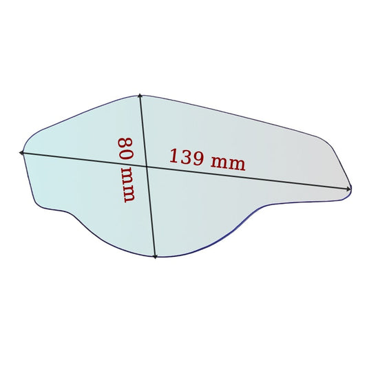 Vitre rétroviseur côté GAUCHE pur Ducati Multistrada 1100S - www.glass-europa.com