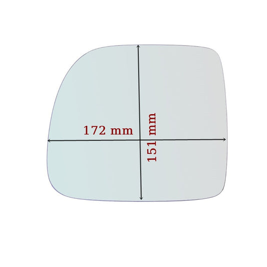 Miroir De Rechange côté DROIT pur Renault Kangoo depuis 1997-2003 GALLO RETROVISORI