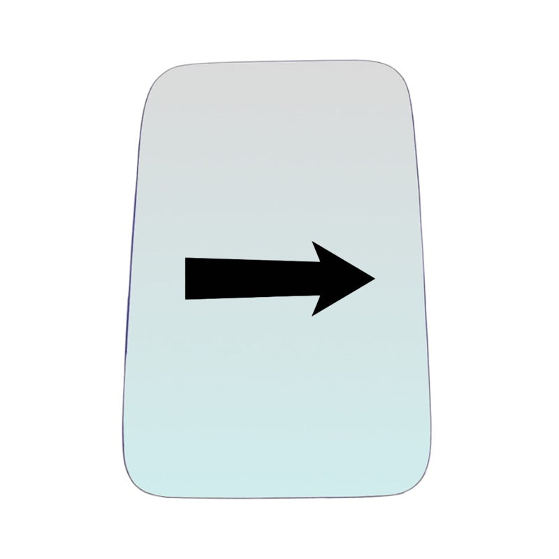 Vitre rétroviseur côté DROIT pur Piaggio Porter 2000-2009 - www.glass-europa.com