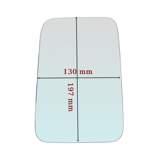 Vitre rétroviseur côté DROIT pur Piaggio Porter 2000-2009 - www.glass-europa.com