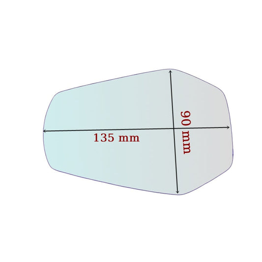 Vitre rétroviseur côté GAUCHE pur KTM 1290 Super Adventure - www.glass-europa.com