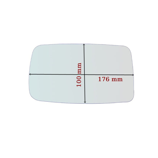 Miroir De Rechange côté DROIT pur Ford Fiesta depuis 1989-1994 - MIROIRS-AUTO2004