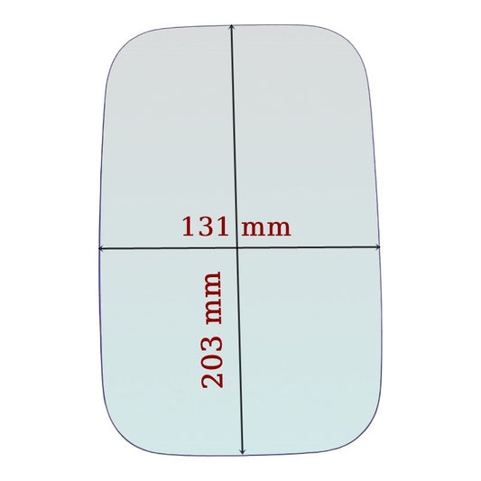 Miroir De Rechange côté DROIT pur Land Rover Defender depuis 1990> GALLO RETROVISORI