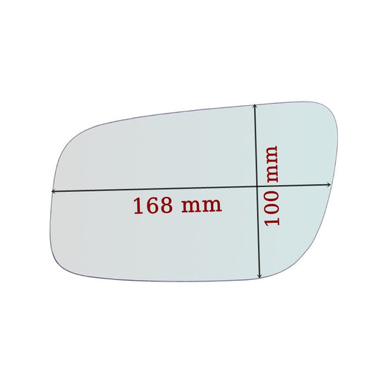 Miroir De Rechange côté DROIT pur Mercedes Classe E (W211) depuis 2002> GALLO RETROVISORI