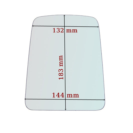 Miroir De Rechange côté GAUCHE pur Renault Master I depuis 1997-2003 GALLO RETROVISORI