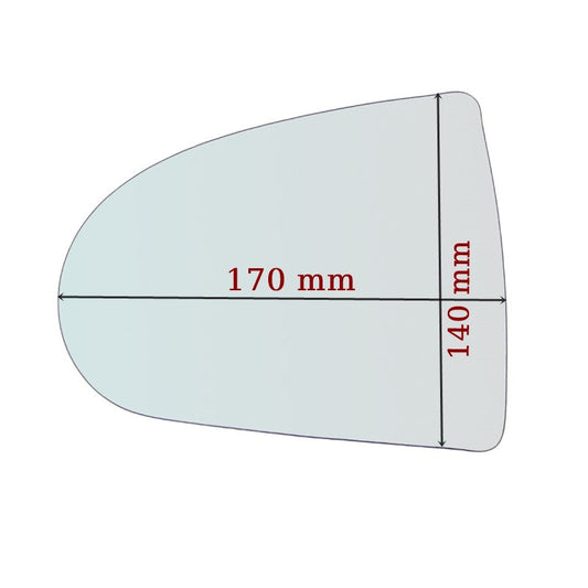 Vitre rétroviseur côté GAUCHE pur Mitsubishi Colt CZ3 depuis 2004-2014 GALLO RETROVISORI