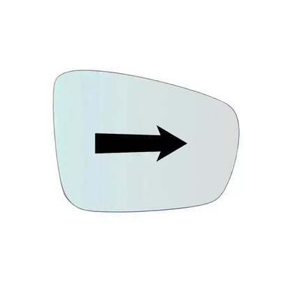 Vitre rétroviseur côté DROIT pur Skoda Rapid (NH3) depuis 2012> - MIROIRS-AUTO2004