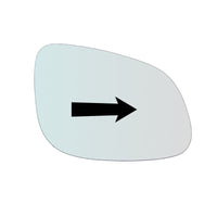 Miroir De Rechange côté DROIT pur Porsche Cayenne I (9PA) depuis 2003-2009 - MIROIRS-AUTO2004