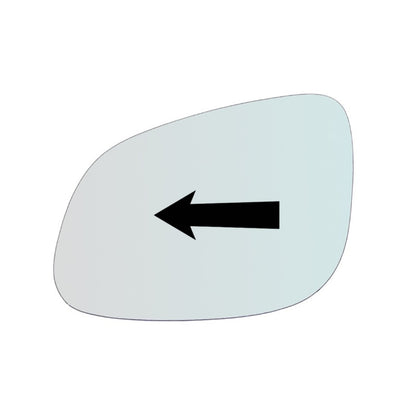 Miroir De Rechange côté GAUCHE pur Porsche Cayenne I (9PA) depuis 2003-2009 - MIROIRS-AUTO2004