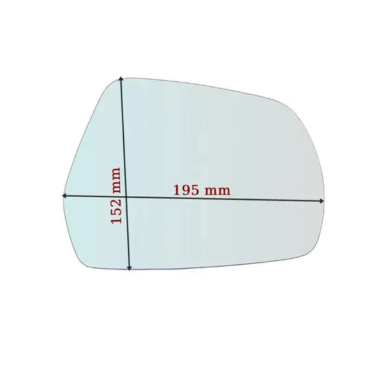 Miroir De Rechange côté DROIT pur Great Steed II dal 2020> - MIROIRS-AUTO2004