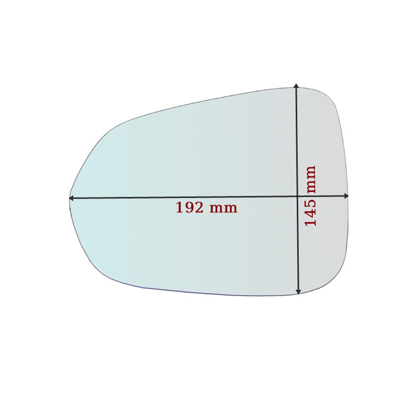 Miroir De Rechange côté DROIT pur Lexus NX (Z1) dal 2014> - MIROIRS-AUTO2004