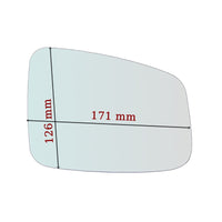 Vitre rétroviseur côté GAUCHE pur Renault Espace IV (JK0/1) depuis 2011-2014 GALLO RETROVISORI