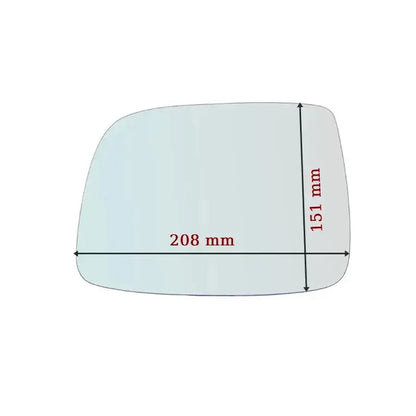 Miroir De Rechange côté DROIT pur Great Wall Steed dal 2006> - MIROIRS-AUTO2004