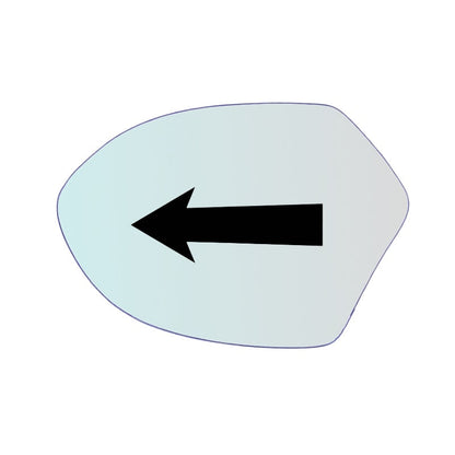 Vitre rétroviseur côté GAUCHE pur Ducati 999 - www.glass-europa.com