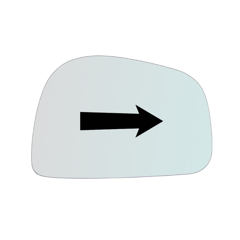 Vitre rétroviseur côté DROIT pur Tata Safari (42_FD) depuis 1998> GALLO RETROVISORI