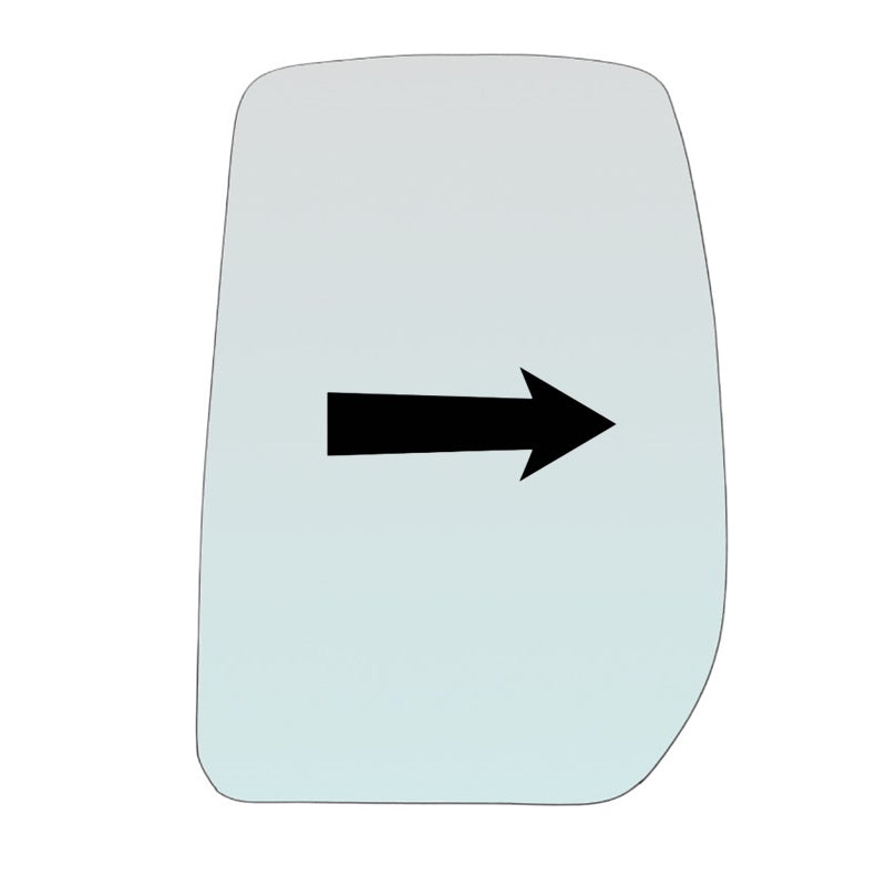 Vitre rétroviseur côté DROIT pur Ford Transit II depuis 2000-2006 GALLO RETROVISORI