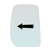 Vitre rétroviseur côté GAUCHE pur Ford Transit II depuis 2000-2006 GALLO RETROVISORI
