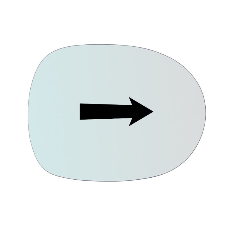 Miroir De Rechange côté DROIT pur Honda Civic VIII (FN,FK) depuis 2005-2011 GALLO RETROVISORI