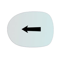 Vitre rétroviseur côté GAUCHE pur Honda Civic VIII (FN,FK) depuis 2005-2011 GALLO RETROVISORI