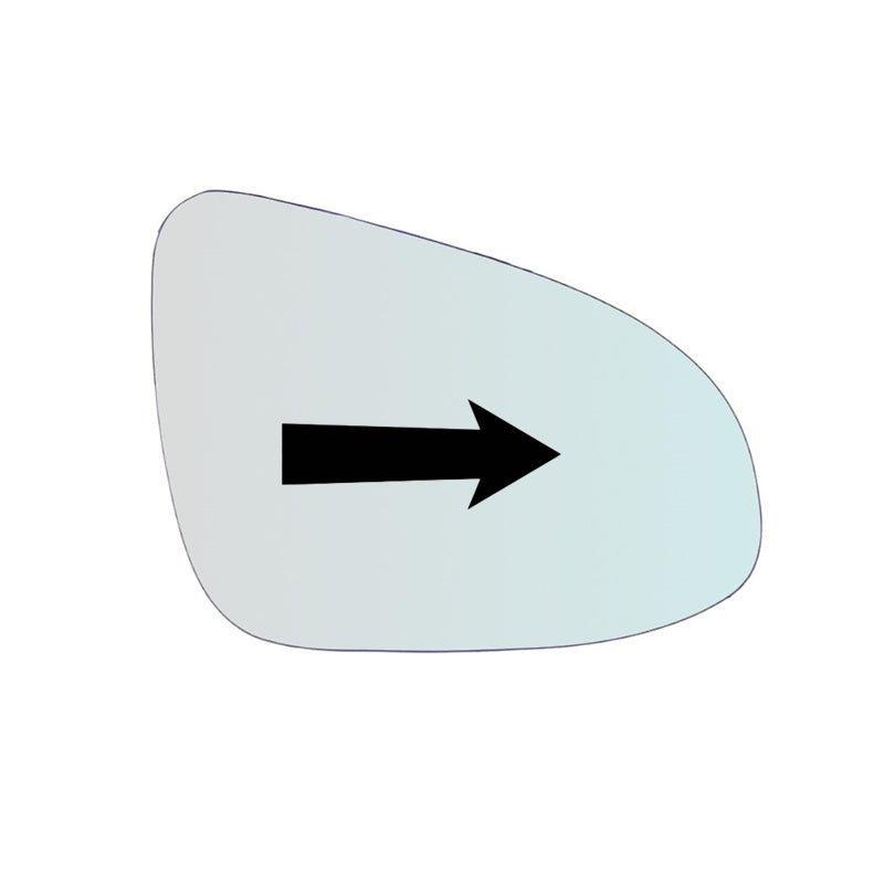 Vitre Miroir Asphérique DROIT Pur Toyota Avensis (T27) depuis 2008-2016 - MIROIRS-AUTO2004