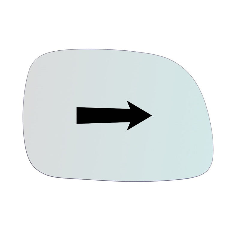 Vitre rétroviseur côté DROIT pur Chrysler Voyager IV (RG) depuis 1999-2008 GALLO RETROVISORI