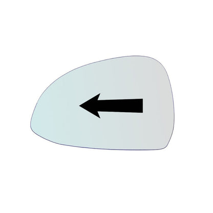 Vitre rétroviseur côté GAUCHE pur Porsche 911 (991) depuis 2011> - MIROIRS-AUTO2004