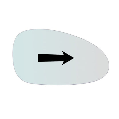 Miroir De Rechange côté DROIT pur Porsche Boxter (987) depuis 2004-2011 GALLO RETROVISORI