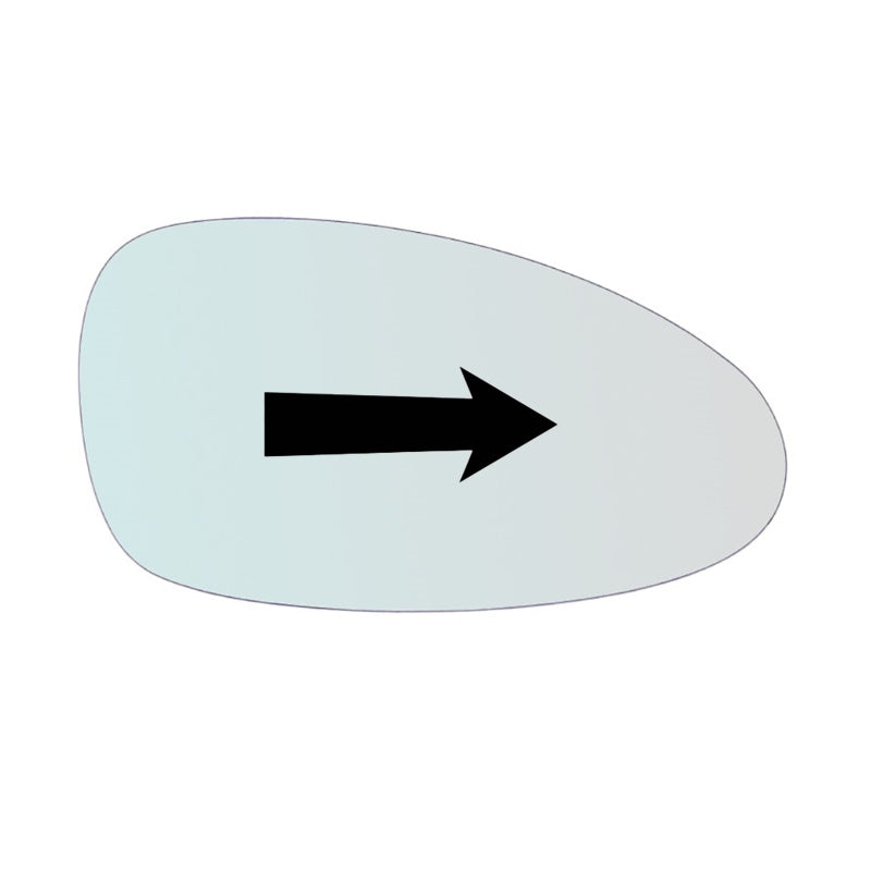 Miroir De Rechange côté DROIT pur Porsche Carrera GT (980) depuis 2003-2006 GALLO RETROVISORI