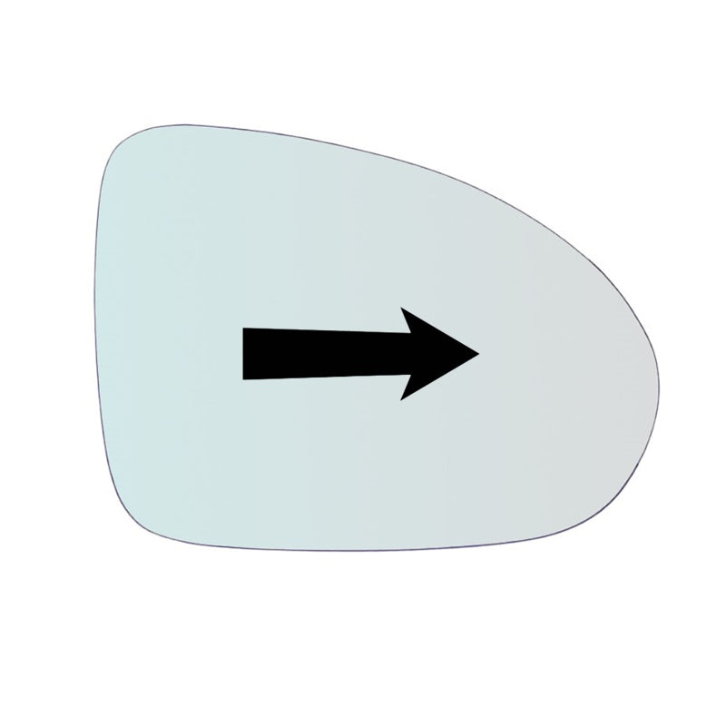 Vitre rétroviseur côté DROIT pur Smart ForFour I (454) depuis 2004-2006 GALLO RETROVISORI