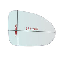 Vitre rétroviseur côté GAUCHE pur Smart ForFour I (454) depuis 2004-2006 GALLO RETROVISORI