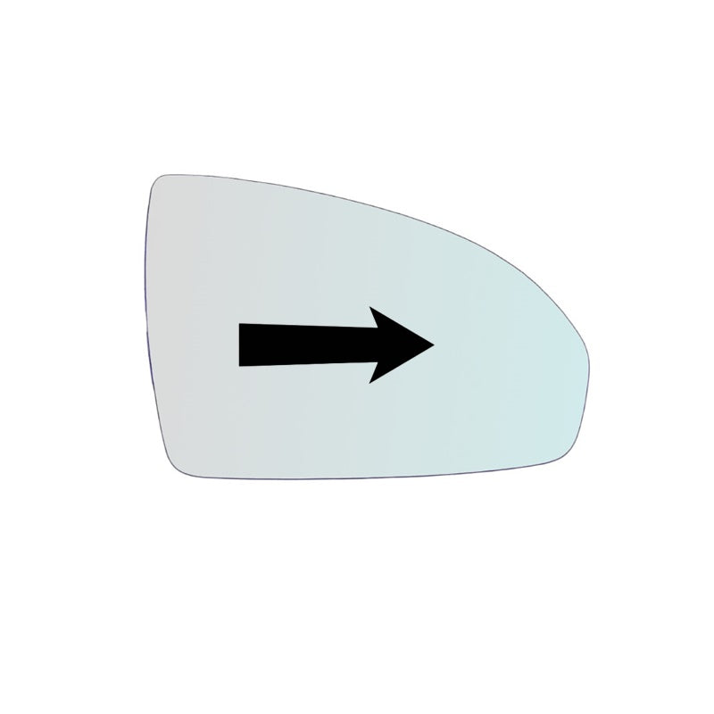 Miroir De Rechange côté DROIT pur Smart ForTwo II (451) depuis 2007> - MIROIRS-AUTO2004