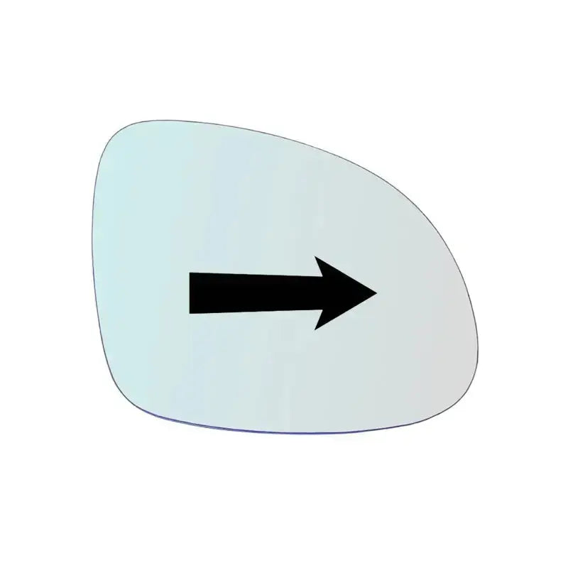 Vitre rétroviseur côté DROIT pur Volkswagen Tiguan (5N) 2007-2016 - MIROIRS-AUTO2004