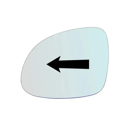 Vitre rétroviseur côté GAUCHE pur Volkswagen Sharan (7N1) depuis 2010> - MIROIRS-AUTO2004