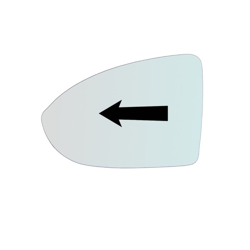 Vitre Miroir Asphérique GAUCHE Pur Volkswagen Golf VII depuis 2012> GALLO RETROVISORI