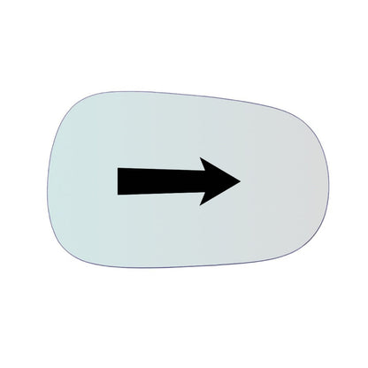 Vitre rétroviseur côté DROIT pur Renault Megane I depuis 1996-2001 GALLO RETROVISORI