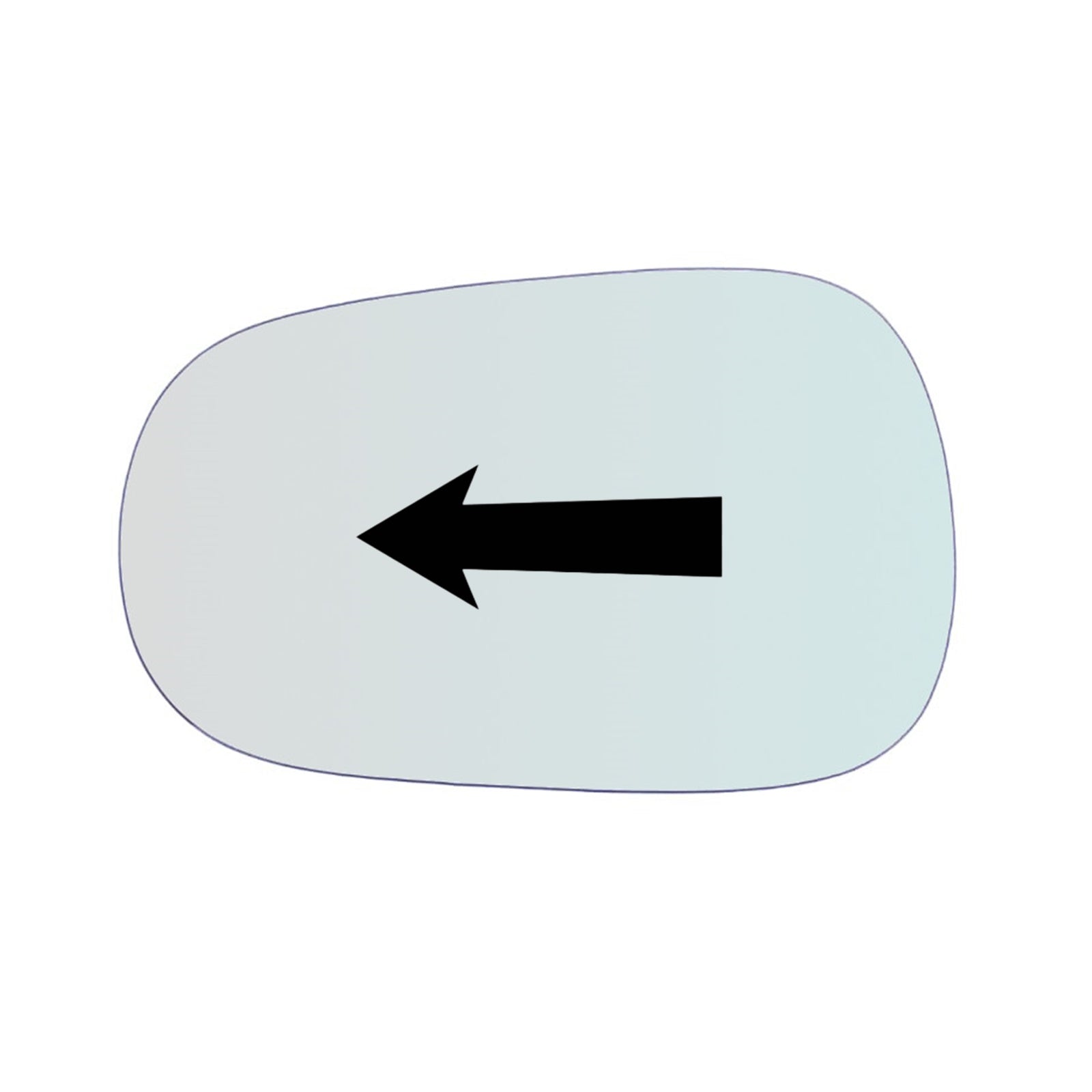 Vitre rétroviseur côté GAUCHE pur Renault Megane I depuis 1996-2001 GALLO RETROVISORI